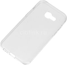 Чехол (клип-кейс) REDLINE iBox Crystal, для Samsung Galaxy A3 (2017), прозрачный [ут000010227]