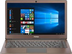 Ноутбук PRESTIGIO SmartBook 133S, 13.3&quot;, Intel Celeron N3350 1.1ГГц, 3Гб, 32Гб SSD, Intel HD Graphics 500, Windows 10 Home, PSB133S01ZFH_DB_CIS, темно-коричневый