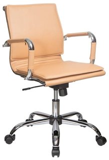 Кресло руководителя Бюрократ CH-993-LOW (светло-коричневый)