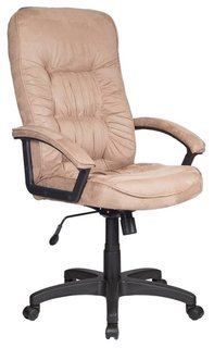 Кресло руководителя Бюрократ T-9908AXSN (светло-коричневый)
