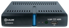 Ресивер DVB-T2 D-Color DC902HD (черный)