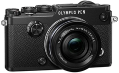 Фотоаппарат со сменной оптикой Olympus PEN-F Kit 14-42 EZ (черный)