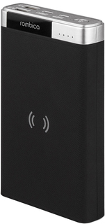 Портативное зарядное устройство ROMBICA NEO PQ10 Wireless 10000 мАч (темно-серый)