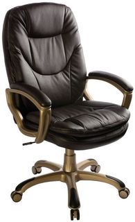 Кресло руководителя Бюрократ CH-868AXSN (темно-коричневый)