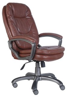 Кресло руководителя Бюрократ CH-868AXSN (коричневый)