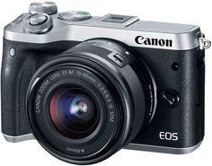 Фотоаппарат со сменной оптикой Canon EOS M6 15-45 IS STM (серебристый)