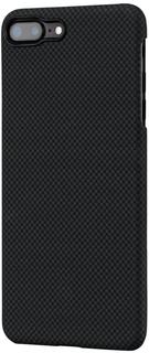 Клип-кейс Pitaka для Apple iPhone 8/7 Plus карбон (серо-черный )