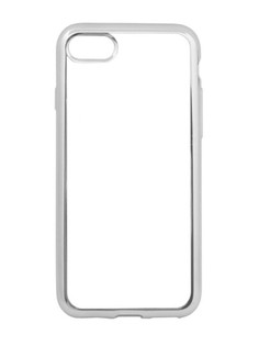 Аксессуар Чехол Liberty Project Silicone для APPLE iPhone 8 / 7 TPU Transparent Silver-Chrome frame 0L-00029647