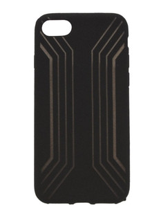 Аксессуар Чехол Liberty Project Silicone для APPLE iPhone 8 / 7 Black-Gold 0L-00031819