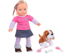 Игрушка Joy Toy Кукла Мила с щенком Д49019