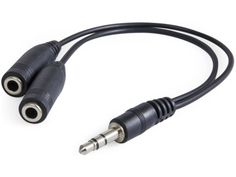 Аксессуар Lumax 3.5 STEREO MALE -2x3.5 FEMALE 0.1m AH__0064