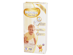 Подгузники Huggies Elite Soft 5 12-22кг 56шт