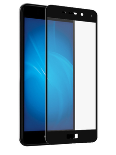 Аксессуар Защитное стекло Huawei Honor 6C Pro Onext с рамкой Black 41752