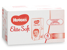 Подгузники Huggies Elite Soft 4 8-14кг 132шт
