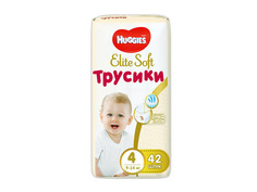 Подгузники Huggies Elite Soft Мега-Пак 4 9-14кг 42шт