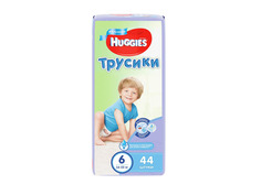 Подгузники Huggies Мега 6 16-22кг 44шт для мальчиков
