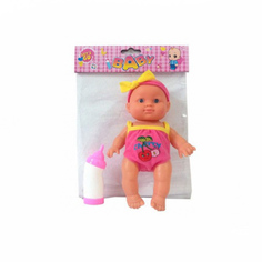 Кукла ABtoys Пупс Baby с бутылочкой 1603O598