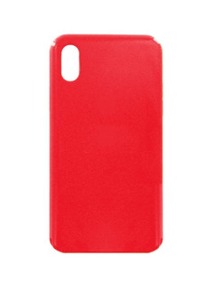 Аксессуар Чехол Krutoff для APPLE iPhone X Silicone Case Red 10818