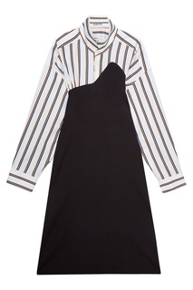 Асимметричное платье-рубашка Aalto