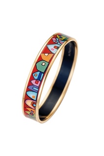 Литой браслет с ярким рисунком Freywille