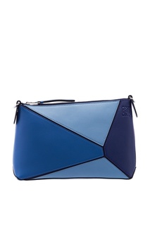 Кожаная сумка с геометрическим дизайном Loewe