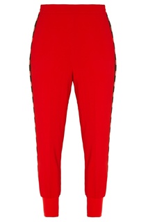 Красные спортивные брюки с лампасами Stella Mc Cartney