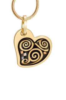 Подвеска-сердце с эмалью Freywille