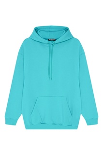 Худи бирюзового цвета Balenciaga