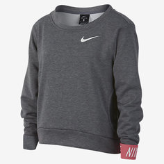 Свитшот для тренинга для девочек школьного возраста Nike Dri-FIT