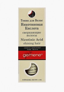 Сыворотка для волос Gemene с никотиновой кислотой, 30 мл, помпа