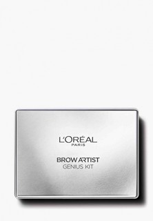 Тени для бровей LOreal Paris LOreal Профессиональный набор для дизайна бровей "Brow Artist", оттенок 02, темный, 52 г
