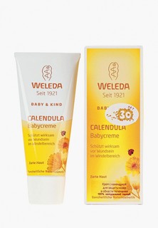Крем под подгузник Weleda для младенцев для защиты кожи с календулой для защиты кожи в области пеленания, 75 мл