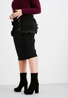 Юбка LOST INK PLUS PONTE PENCIL SKIRT WITH FRILL POCKETS