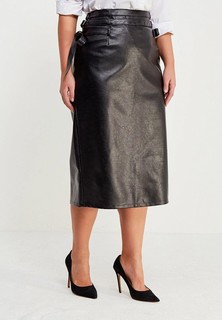 Юбка LOST INK PLUS PU PENCIL SKIRT WITH TIES