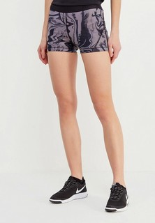 Шорты компрессионные Nike W NP HPRCL SHORT 3IN PNTD MRBL