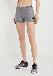 Шорты компрессионные Nike W NP SHORT 3IN HEATHER