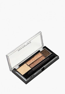 Тени для век Max Factor 4-х цветные И Бровей Smokey Eye Drama Kit 2 В 1 Тон 03 sumptuous golds