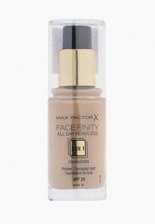 Тональное средство Max Factor Facefinity All Day Flawless 3-in-1 47 тон nude