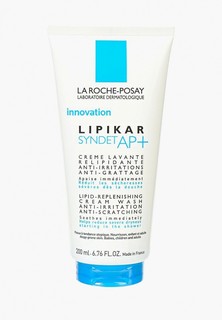 Гель для душа La Roche-Posay LIPIKAR SYNDET AP+ Липидовосстанавливающий очищающий для лица и тела, Для младенцев, детей и взрослых, 200 мл