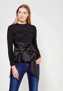 Блуза Lost Ink Petite P BIG BOW PEPLUM TOP