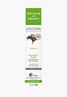 Сыворотка для лица Logona тонизирующая, "Анти-Усталость" с комплексом Kalpariane и Био-Кофеином, 30 мл