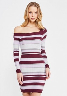 Платье Lost Ink OFF SHOULDER RIB DRESS ZX