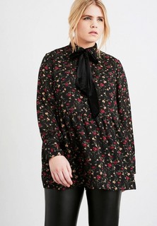 Блуза LOST INK PLUS FLORAL BLOUSE WITH VELVET TIE