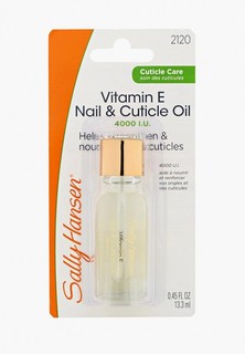 Масло для ногтей и кутикулы Sally Hansen и кутикулой с витамином е vitamin e nail and cuticle oil