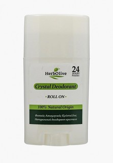 Дезодорант HerbOlive для тела Кристалл натуральный роллер, 70 гр