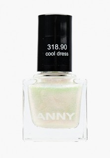 Лак для ногтей Anny Nail Polish, тон 318.90 Cool Dress \ Снежный с легким розовым перламутровым отблеском, 15 мл