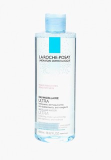 Мицеллярная вода La Roche-Posay ULTRA для чувствительной и склонной к аллергии кожи лица и глаз 400 мл