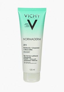 Гель для умывания Vichy Очищающий Normaderm 3 В 1 125 мл