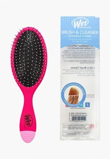 Расческа Wet Brush для спутанных волос, оттенки любви (малиновая)