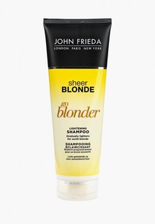 Шампунь John Frieda Sheer Blonde Go Blonder осветляющий для натуральных, мелированных и окрашенных светлых волос 250 мл